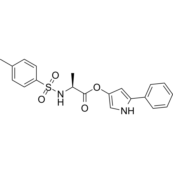 3-(N-Tosyl-L-alaninyloxy)-5-phenylpyrrole 99740-00-8